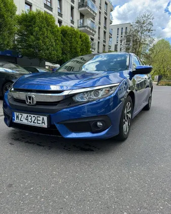 samochody osobowe Honda Civic cena 70000 przebieg: 76000, rok produkcji 2018 z Warszawa